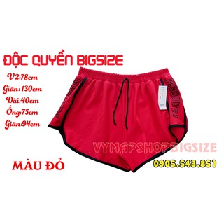 quần thể thao bigsize 70-100kg
