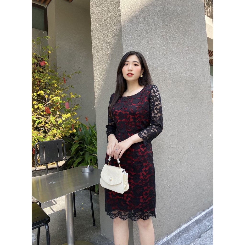 Đầm trung niên nữ, thiết kế dáng suông đầy đủ size