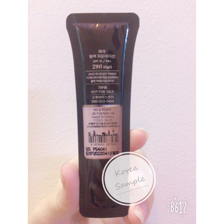 Sample kem nền siêu che khuyết điểm đẹp ko tỳ vết Hera Foundation | BigBuy360 - bigbuy360.vn