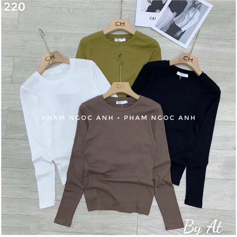 ÁO TĂM CỔ TRÒN NEW
