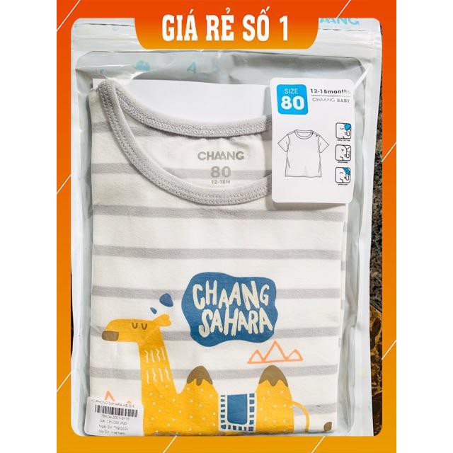 [Mã SR14MAY5 giảm 20K đơn 50K] Hàng chính hãng Áo phông kẻ ngang chaang/ size 6-36m