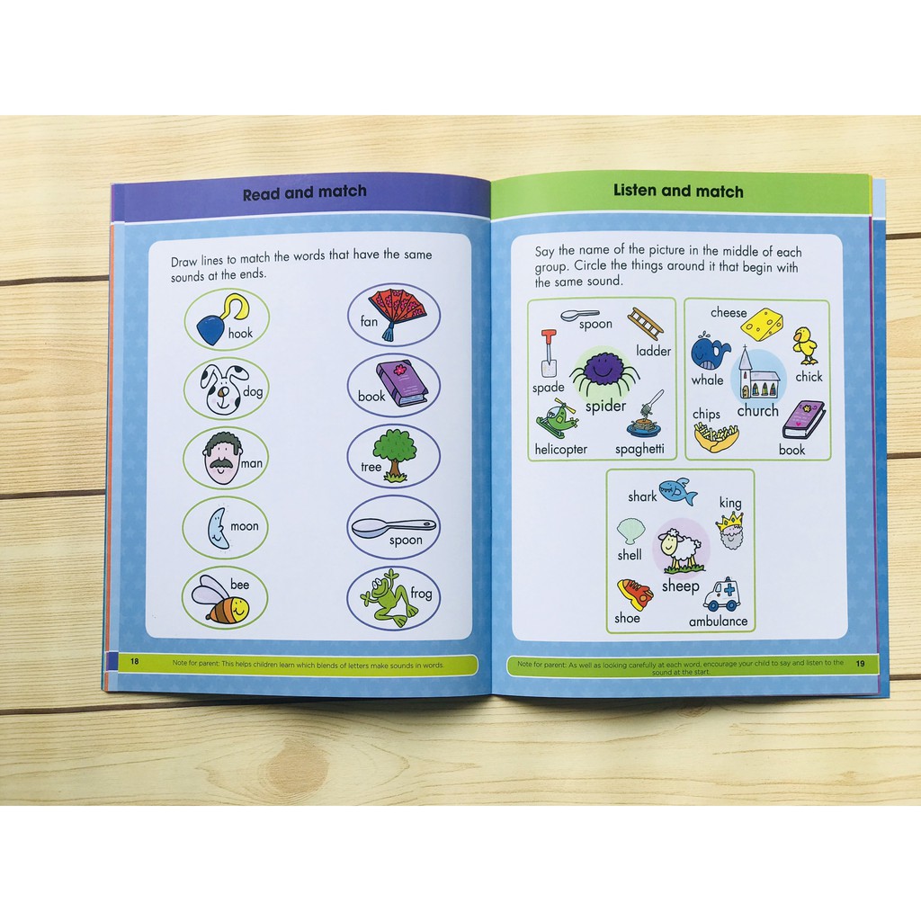 Sách - Gold Stars Wipe Clean Workbook: Phonics - Học Phát âm Tiếng Anh cho trẻ  - Học Tiếng Anh ( 3 - 5 tuổi )