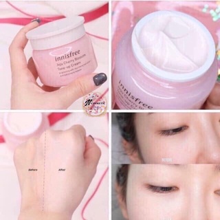  KEM DƯỠNG TRẮNG DA INNISFREE JEJU CHERRY BLOSSOM TONE UP CREAM