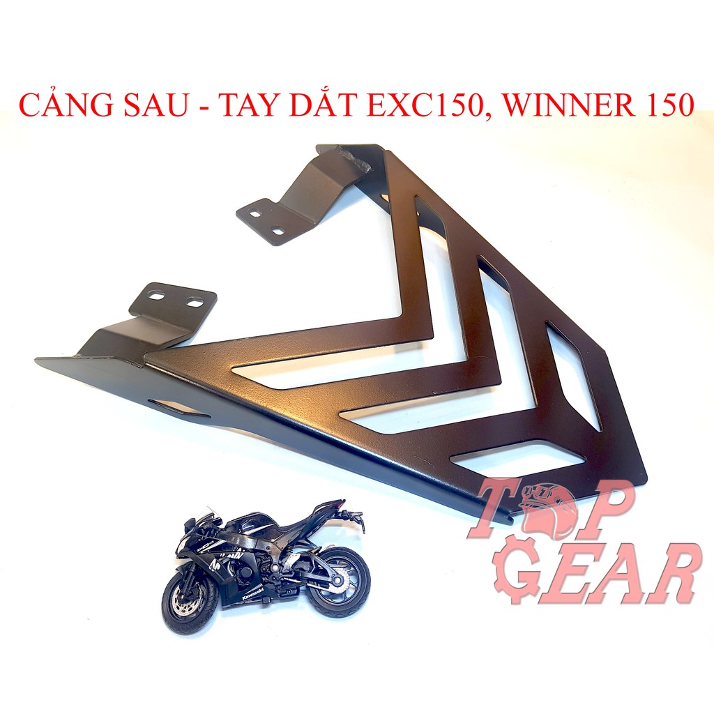 Baga Sau Indo Cảng sau (Tay dắt) kiểu Indo, Givi cho Exc150, Winner150 &lt;TOPGEAR&gt;