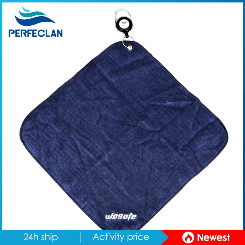 Khăn Lau Gậy Đánh Golf Bằng Sợi Micro Thấm Hút Mồ Hôi 12 Inches