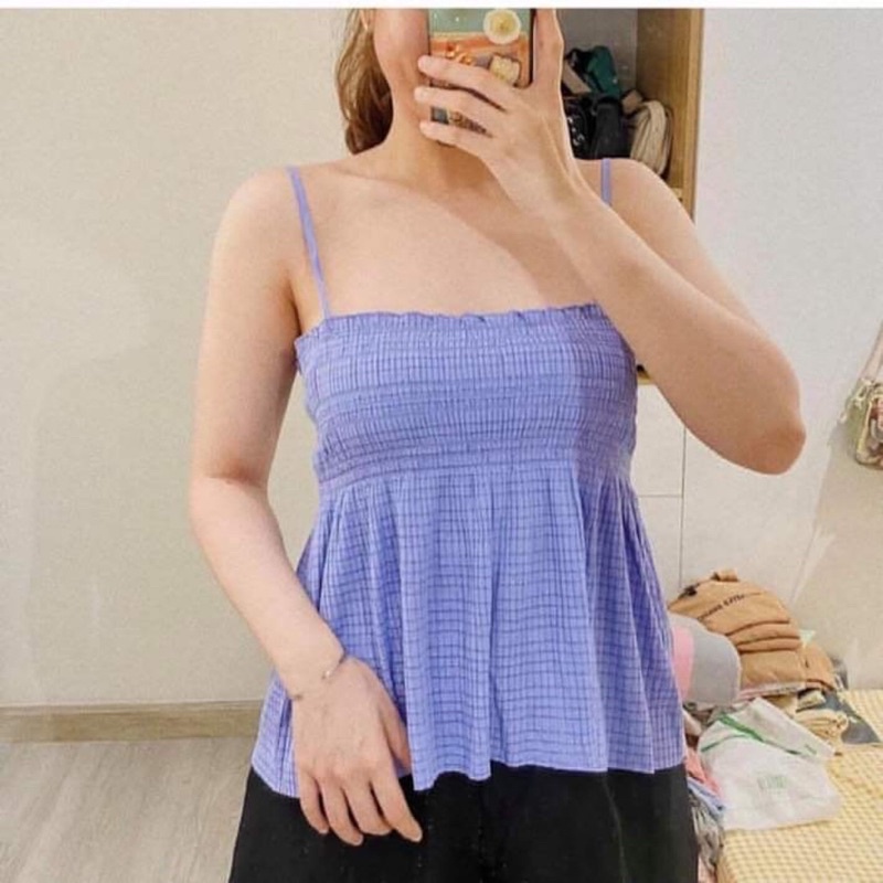 Áo 2 dây chun ngực