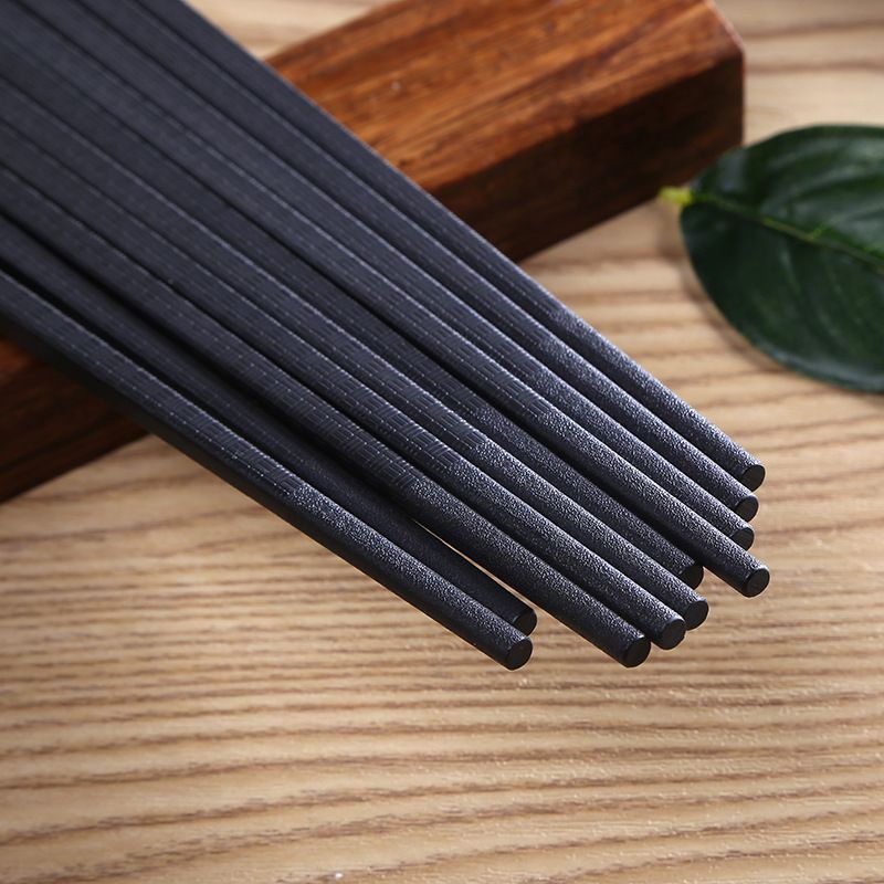 Bộ 10 đôi đủa hợp kim màu đen,,,