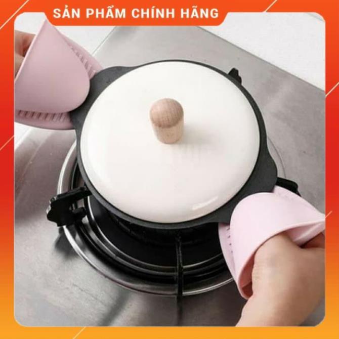 Bộ 2 Miếng Nhấc Nồi Silicon Chịu Nhiệt