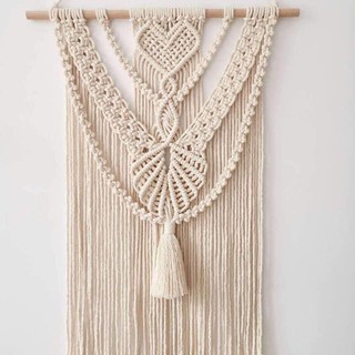 Mành macrame treo tường siêu xinh