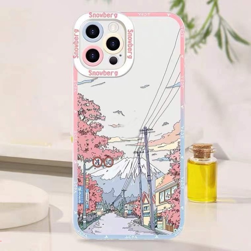 Ốp Điện Thoại Mềm Trong Suốt Họa Tiết Tranh Sơn Dầu Cổ Điển Cho iPhone 13 12 11 Pro Max X XR XS Max 7 8 Plus