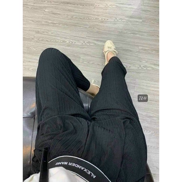 (video ảnh thật)Quần bầu cạp chữ chất thun tăm lạnh -thoải mái cho mẹ ,an toàn cho be- quanbaudep tkutrang