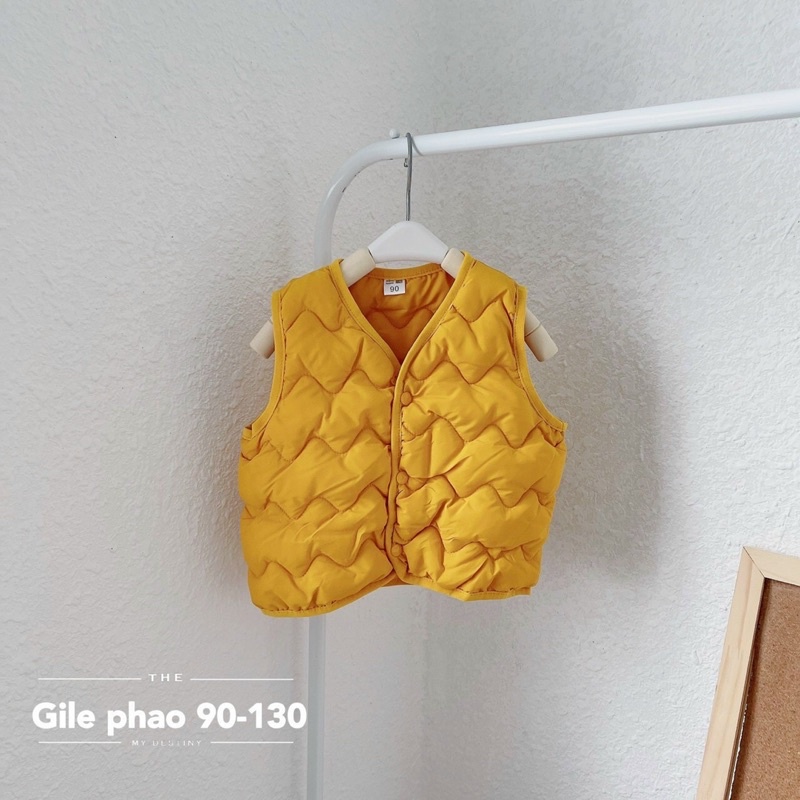 Áo phao sỉ lẻ siêu nhẹ cổ tròn quảng châu cho bé 8-22kg