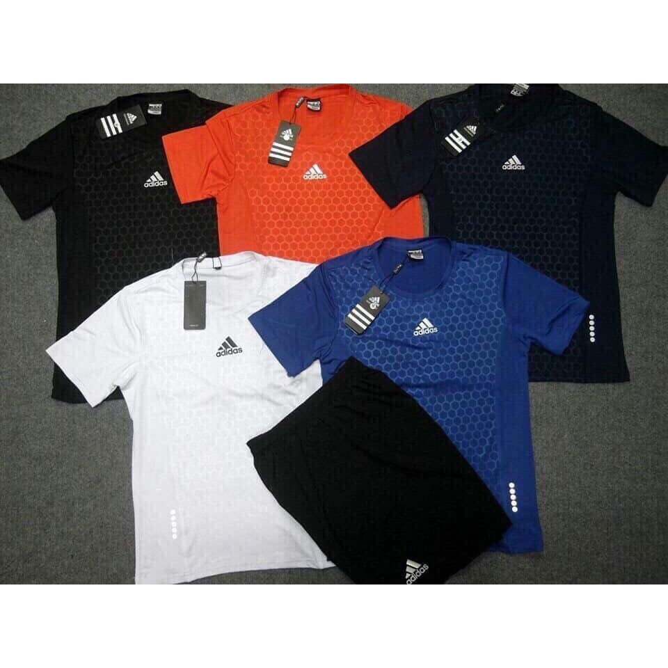 Bán sỉ Bộ thể thao nam cổ tròn vân ong | BigBuy360 - bigbuy360.vn