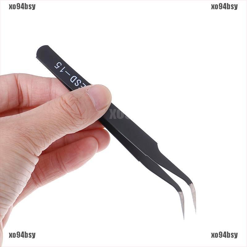 [xo94bsy]1PC Micro Point Curved Straight s Fine Tip Stainless Steel