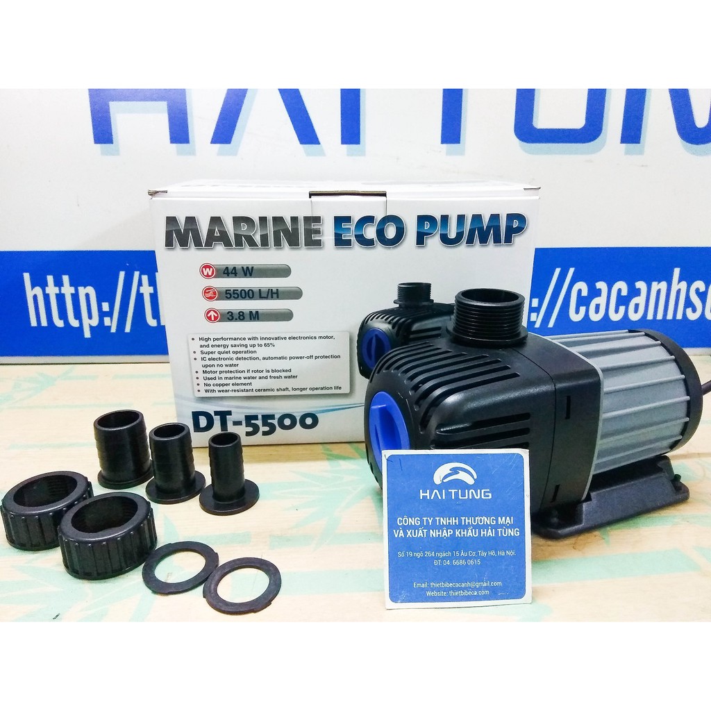 Bơm Đẩy Bể Cá Hãng Jecod DT 4000, DT 5500, DT 7000, DT8500, DT10000, DT12000. Bơm Chìm Trong Nước, Tiết Kiệm Điện