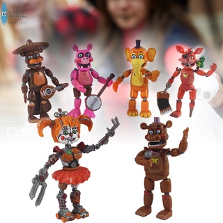 Set 6 Mô Hình Đồ Chơi Nhân Vật Trong Five Nights At Freddy Độc Đáo