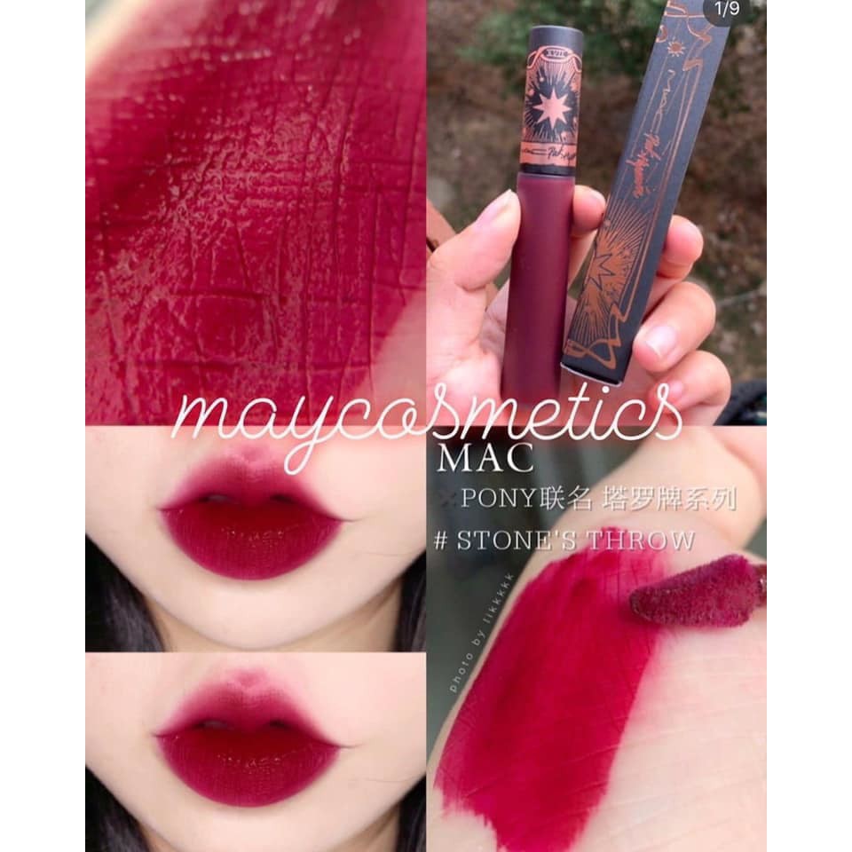 New - Son kem lì Mac x Phù Thuỷ Pony Park Mac Matte Lip Mousse 7ml