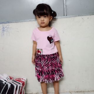 Compo áo thun cotton bé gái