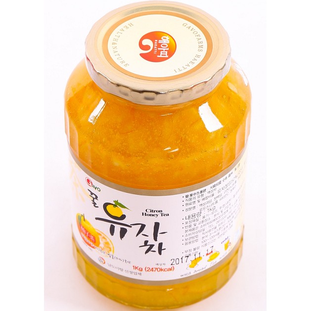 Chính Hãng - Chanh Đào Ngâm Mật Ong CITRON Hàn Quốc 1kg