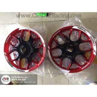 SIÊU RẺ - ốp mâm winner màu đỏ đen