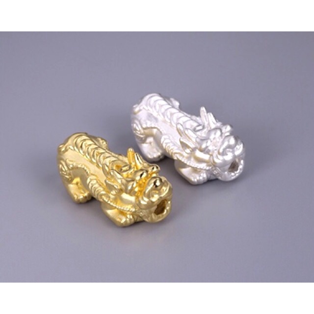 KHO SỈ  Charm tỳ Hưu bạc cõng kim tiền - Hàng bạc tốt loại 1 cực đẹp PH302