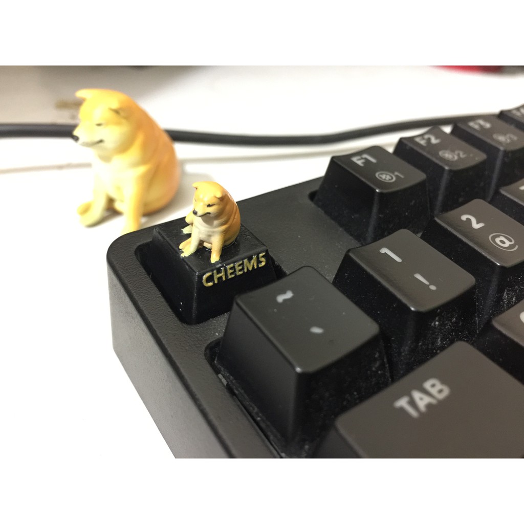 Key Cap + Mô hình Doggo Cheem