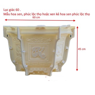 Khuôn đúc chậu abs lg 60cm hoa văn mới