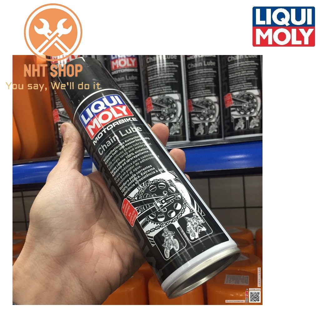 Chai Xịt Dưỡng Sên Liqui Moly Motobike Chain Lube - 1508 - 250ml - NHT Shop