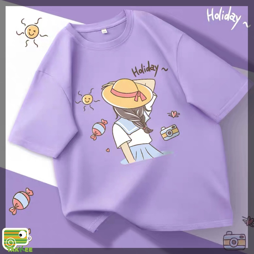 Áo Phông Dáng Crotop, Áo Phông Nữ Dáng OverSize Thời Trang Trẻ Trung Giá Rẻ