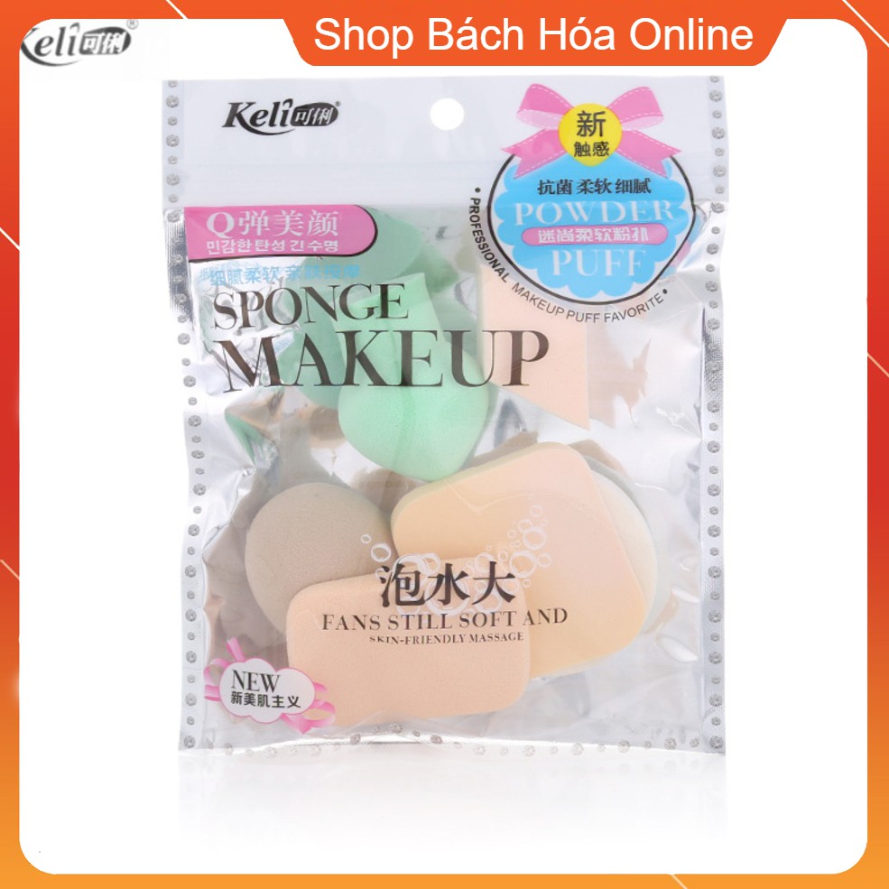 COMBO 6 MIẾNG TRANG ĐIỂM