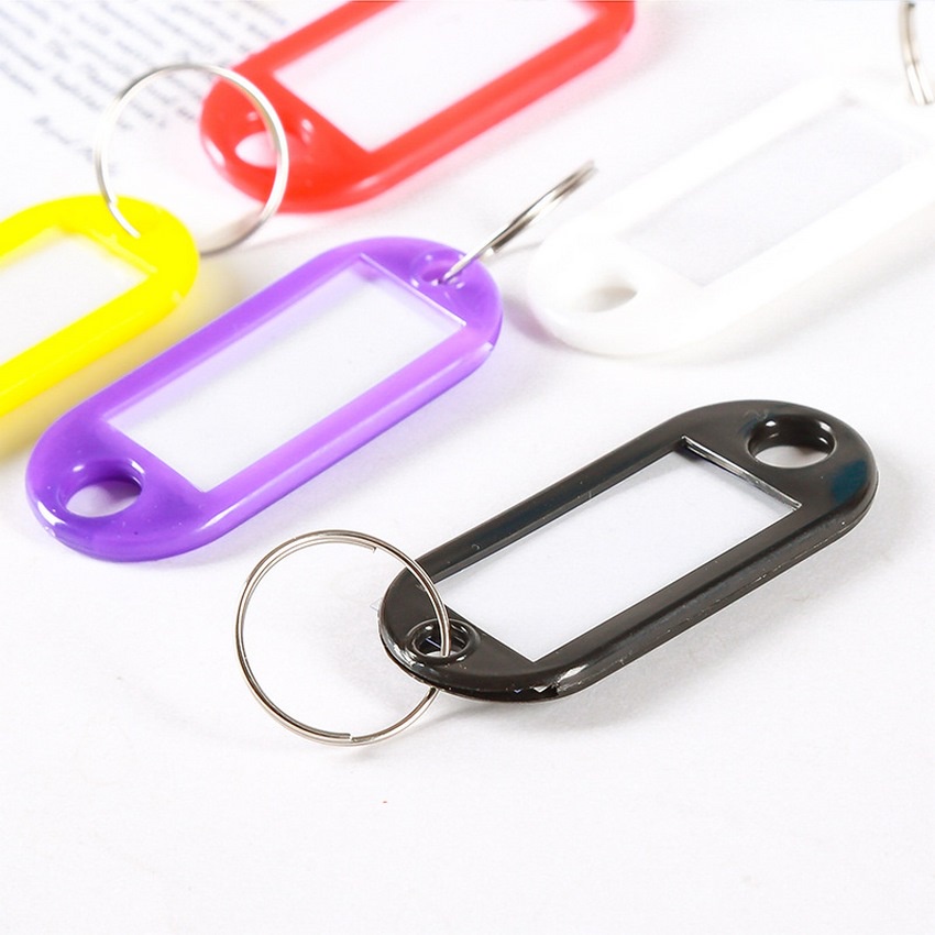 Thẻ ghi nhớ gắn chìa khoá mini tiện dụng giúp phân biệt chìa khóa đánh dấu hành lý vali name tag DANA