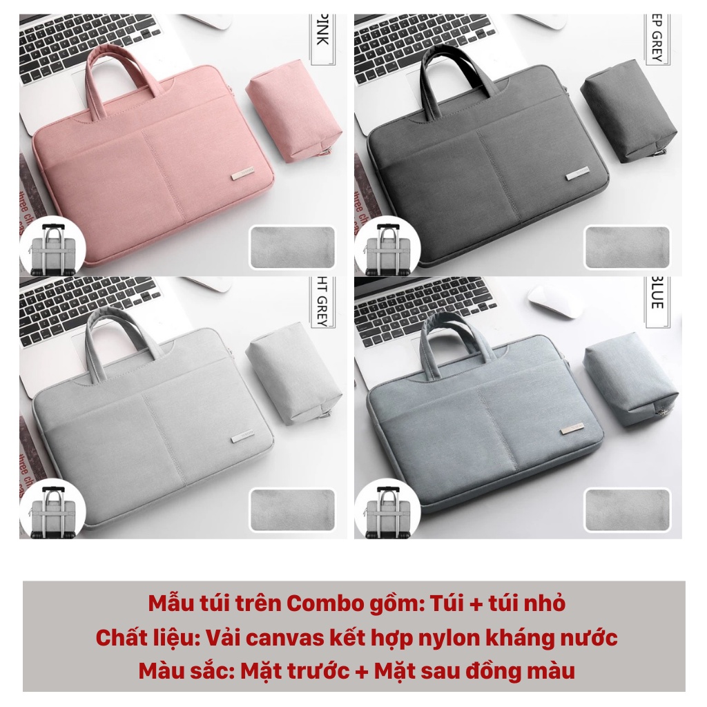 Túi đựng laptop macbook chống sốc TAIKESEN 13,14,15.6inch tặng kèm túi đựng phụ kiện