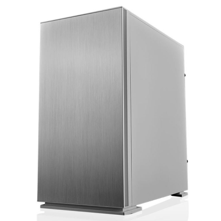 Vỏ thùng máy tính Infinity Eclipse M – Tempered Glass Case - Micro-ATX - Màu Bạc - Chưa kèm quạt