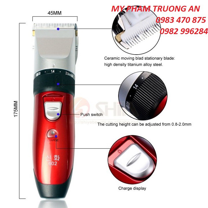 Tông đơ cắt tóc cao cấp WAHL 2171 chính hãng - dành cho thợ cắt tóc chuyên nghiệp - Máy khỏe - Bảo hành 3 tháng