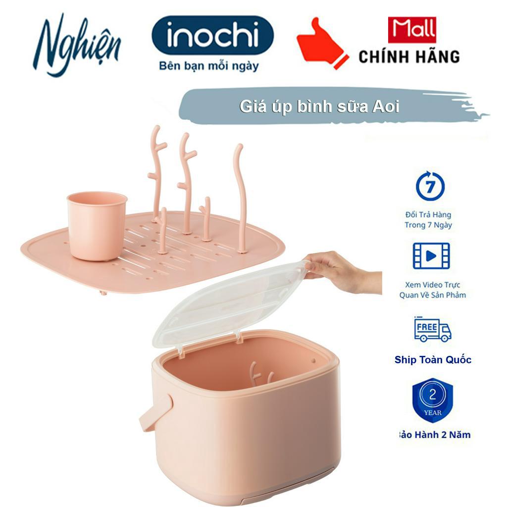 Giá úp bình sữa Aoi - không chứa BPA độc hại, an toàn cho sức khỏe, Chính hãng inochi, tiêu chuẩn nhật bản.