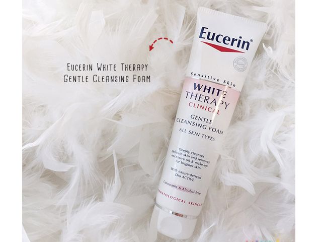 Sữa rửa mặt trắng da Eucerin WHITE THERAPY