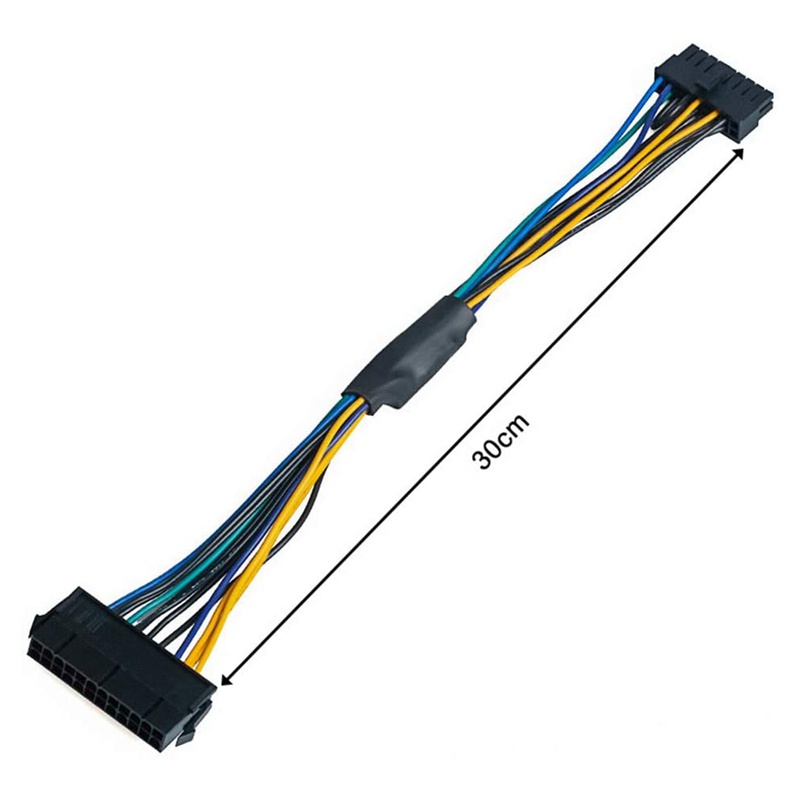 Dây Cáp Chuyển Đổi PSU ATX 24Pin Sang 18Pin Cho Bo Mạch Chủ HP Z420 Z620 18AWG 30CM