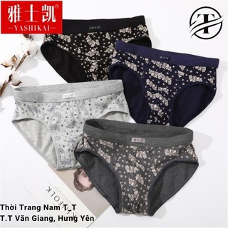 Quần Sịp Nam QX03 Quần Lót Nam Cao Cấp Siêu Thấm Hút Mồ Hôi Không Lo Viêm Háng