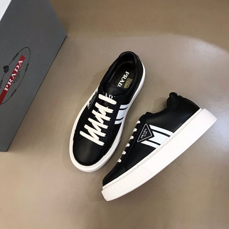 Giày nam đế xuồng PRADA da cao cấp
