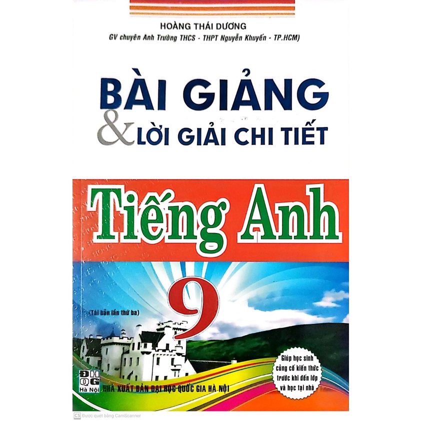 Sách - Bài Giảng & Lời Giải Chi Tiết Tiếng Anh 9