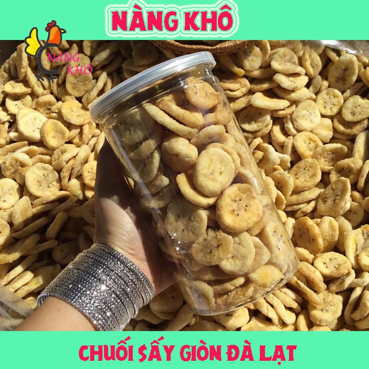 Chuối sấy giòn ngọt Đà Lạt | Nàng Khô