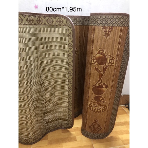 Chiếu trúc hoa văn 80cm, 90cm, 1m và 1,2m* 1,9m