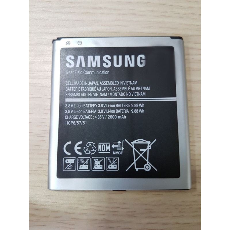 Pin xịn Samsung Galaxy Grand Prime G530, J3, J5, J2 Prime bảo hành 6 tháng.