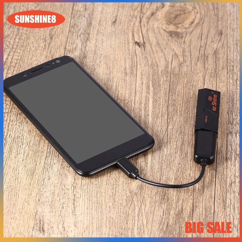 【SUN】Cable Micro USB Male To Female Converter Host OTG Mini USB Cords Tablet Cables