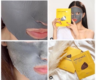 MẶT NẠ ĐẤT SÉT ĐEN 7 IN 1 TOTAL SOLUTION BLACK CLAY MASK