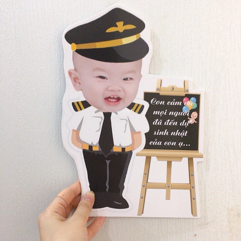 Hình chibi cảm ơn bé trai