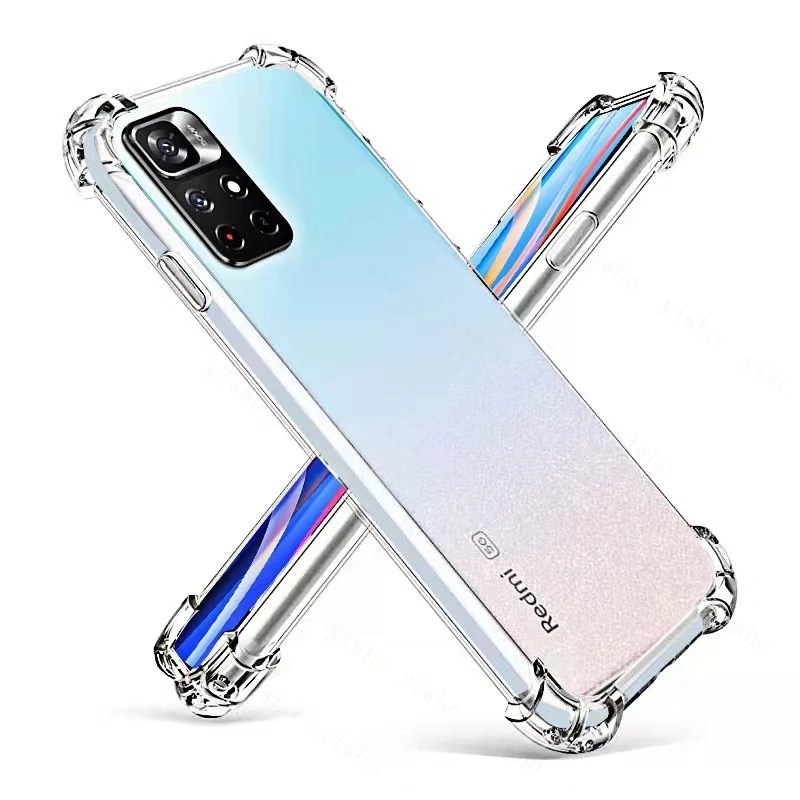 Ốp Điện Thoại Trong Suốt Chống Sốc Cho Redmi 12 Note 12 12S 11 11s 10 10s 9 8 7 7s K60 K50 K40 Gaming K30 Pro+ 12C 11A 10C 10A A1 A2 A2+ 9s 9T 9A 9C Pro Plus 4G 5G 2023 2022