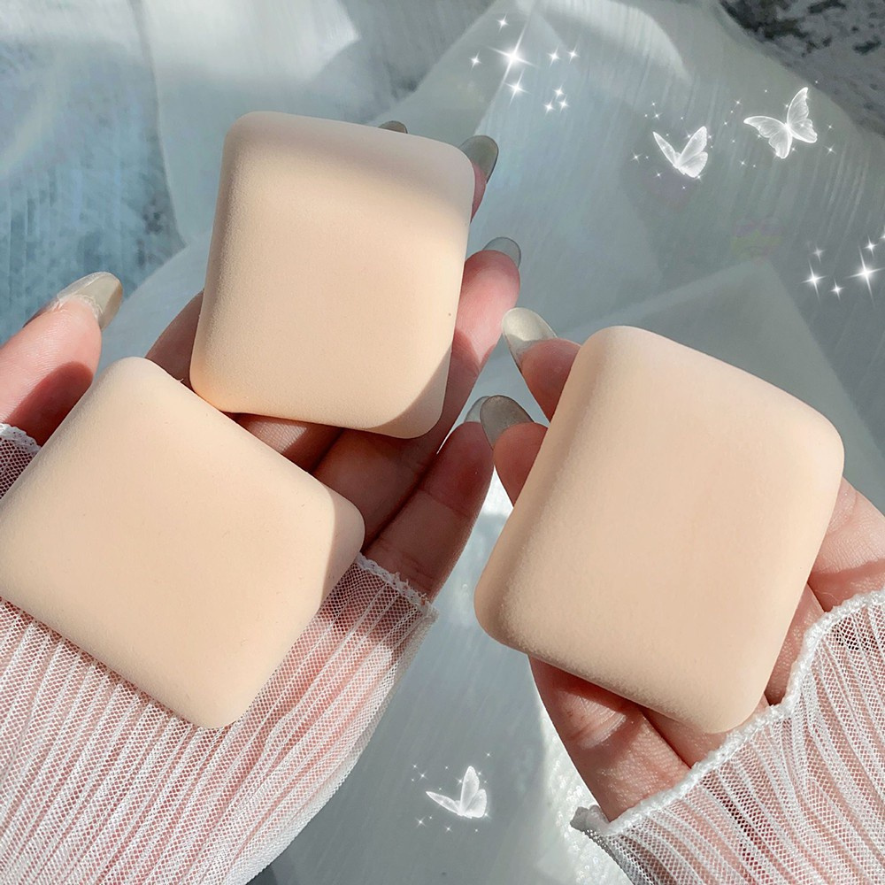 [Hàng mới về] Mút Trang Điểm Mềm Mại Hình Tròn / Vuông Chuyên Dụng