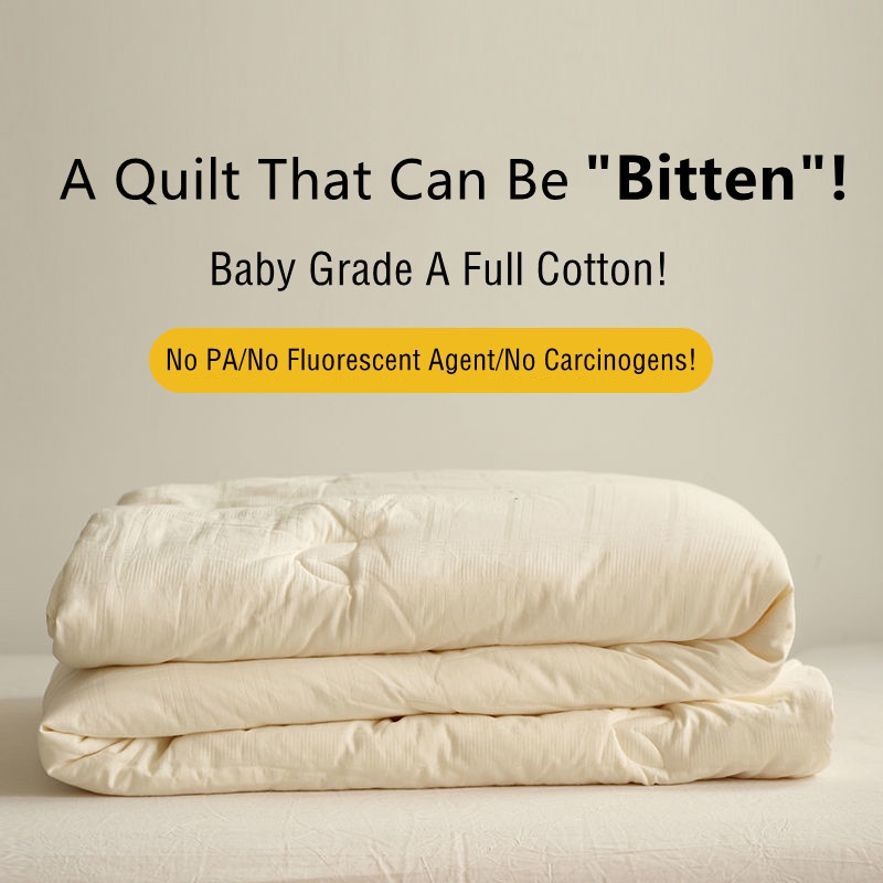 Chăn cotton chần bông mềm mại thoải mái cho bé