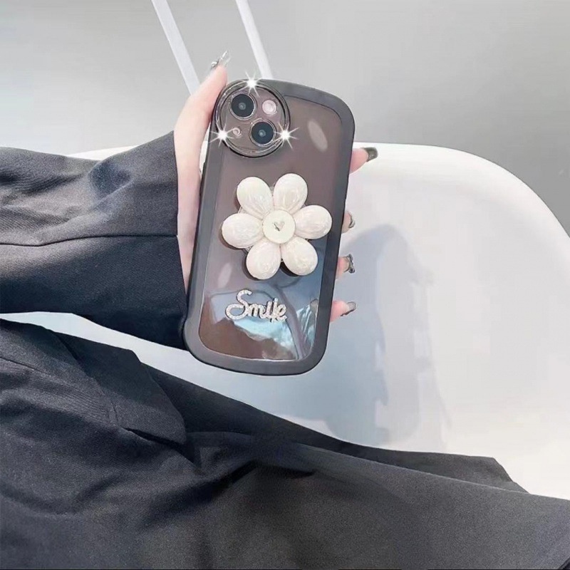 Ốp Điện Thoại TPU Silicon Mềm Trong Suốt Họa Tiết Hoa Cho Iphone 7G 8G SE 2020 7P 8P 14 13 12 11 Pro Max XS Max XR X XS